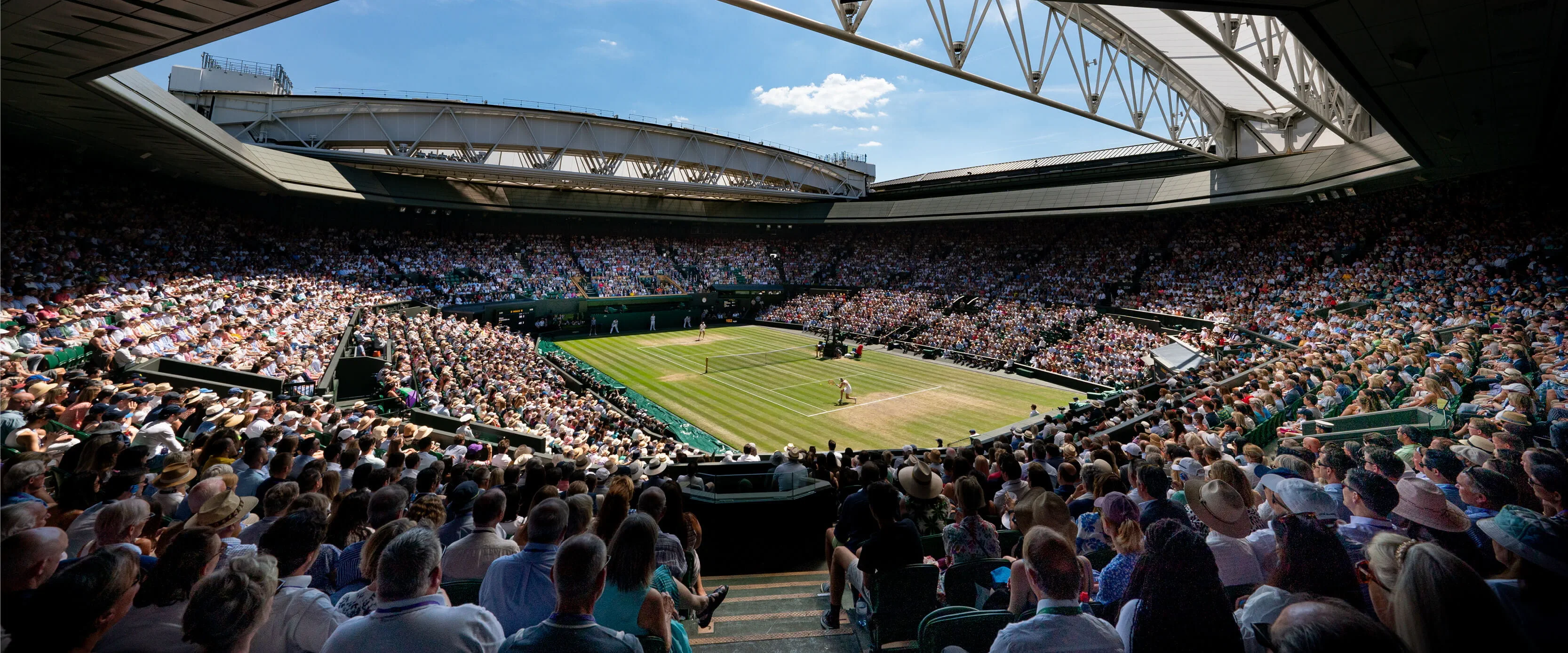 Wimbledon Centre Court Crowds